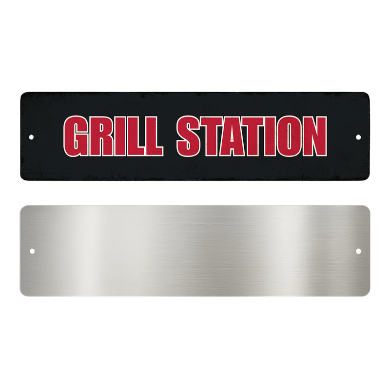 GRILL STATION SIGN