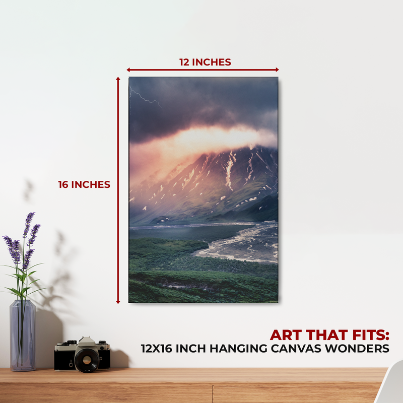 THUNDERSTORM WALL CANVAS DECOR