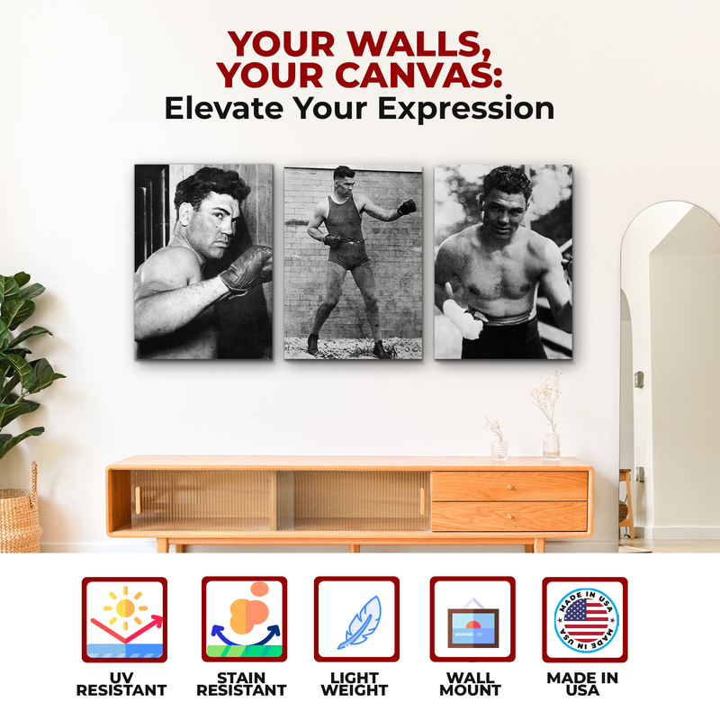 JACK DEMPSEY WALL CANVAS
