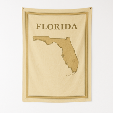 FLORIDA WALL TAPESTRY