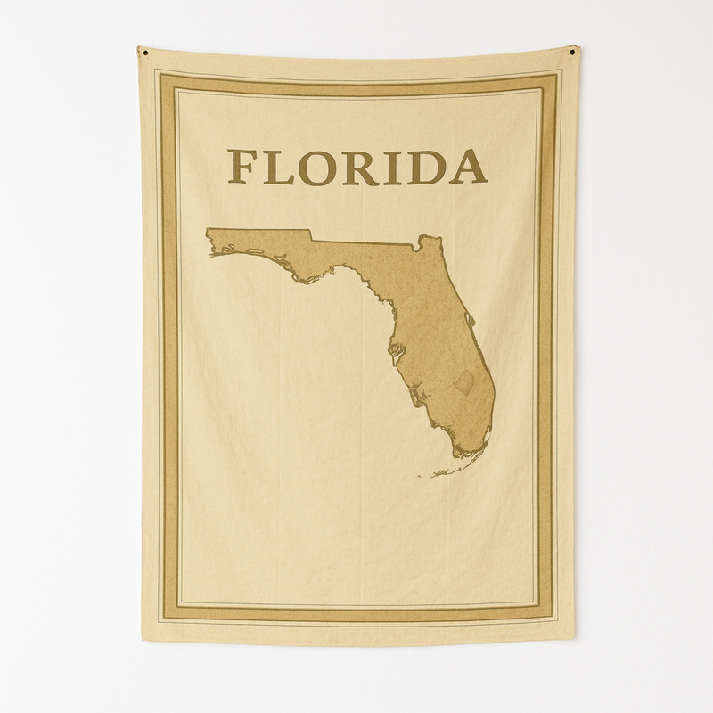 FLORIDA WALL TAPESTRY