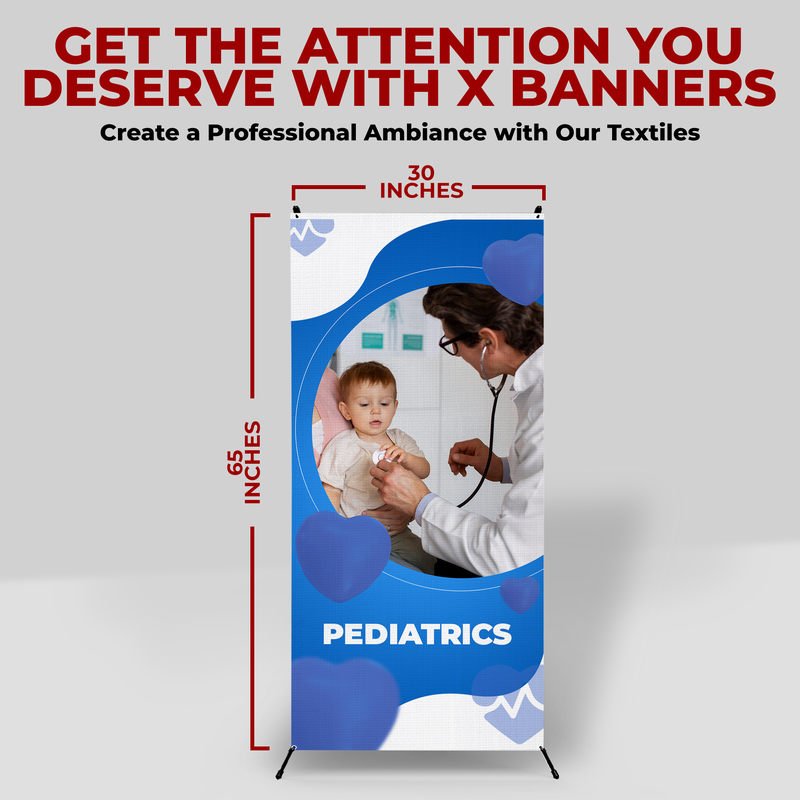 PEDIATRICS X-BANNER