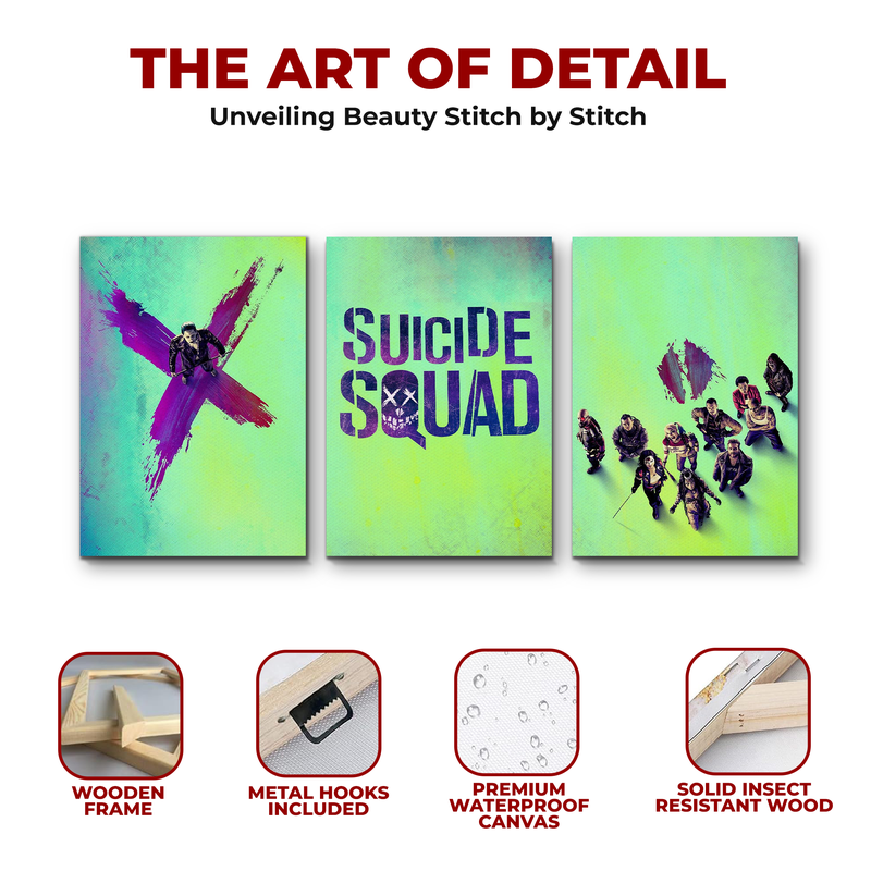 SUICIDE SQUAD WALL CANVAS