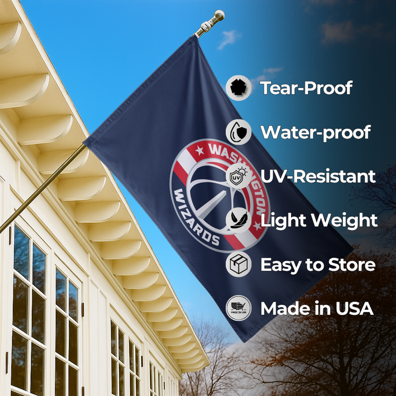 WASHINGTON WIZARDS FLAG