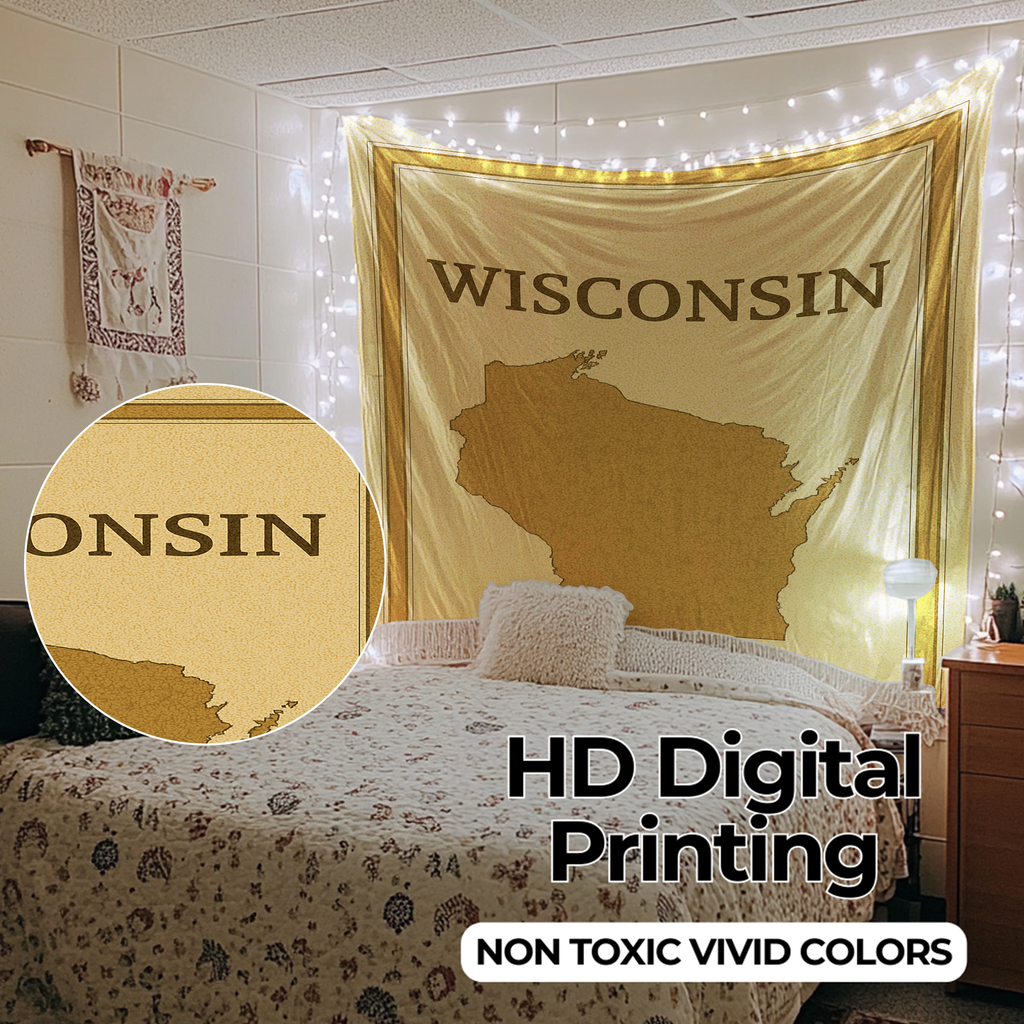 WISCONSIN WALL TAPESTRY