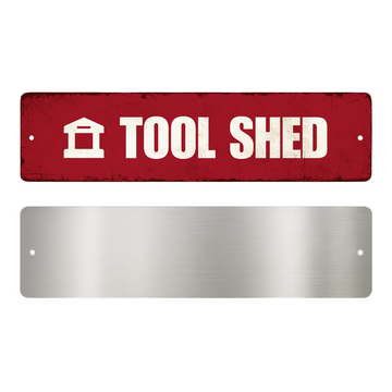 TOOL SHED SIGN