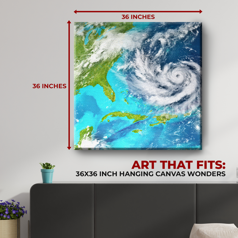 CYCLONE WALL CANVAS DECOR