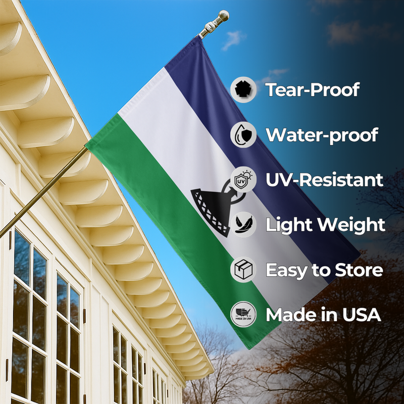 LESOTHO FLAG