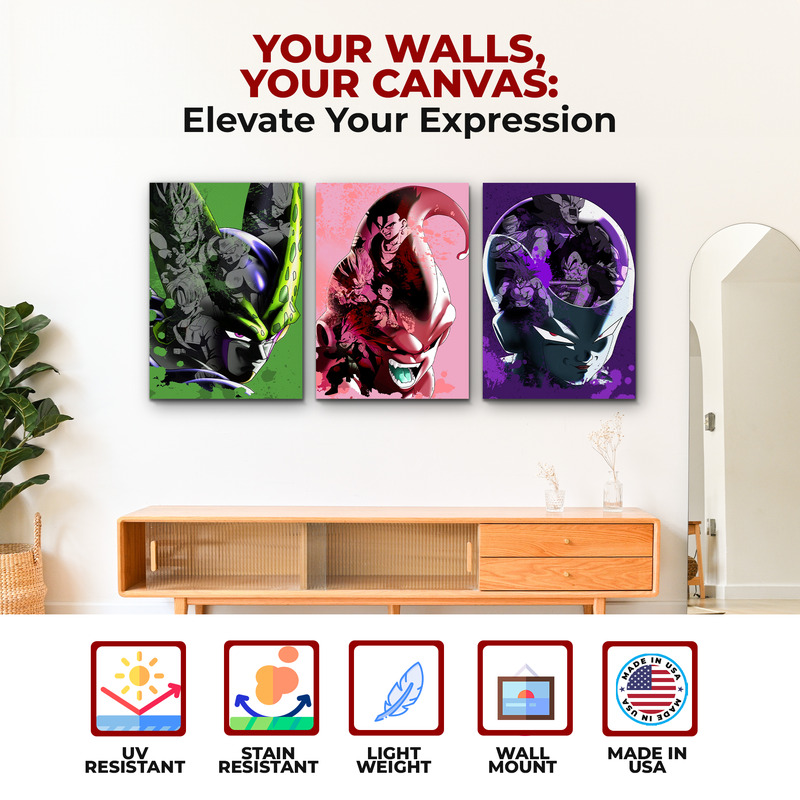 DRAGON BALL Z WALL CANVAS