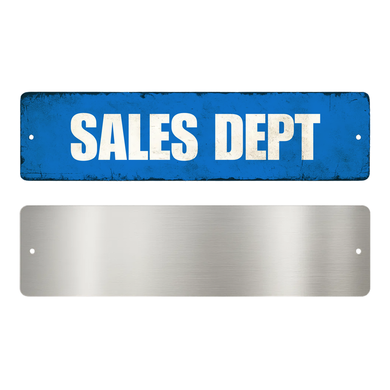 SALES DEPT SIGN