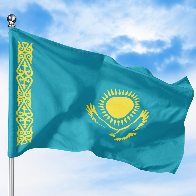 KAZAKHSTAN FLAG