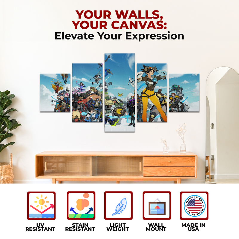 OVERWATCH WALL CANVAS