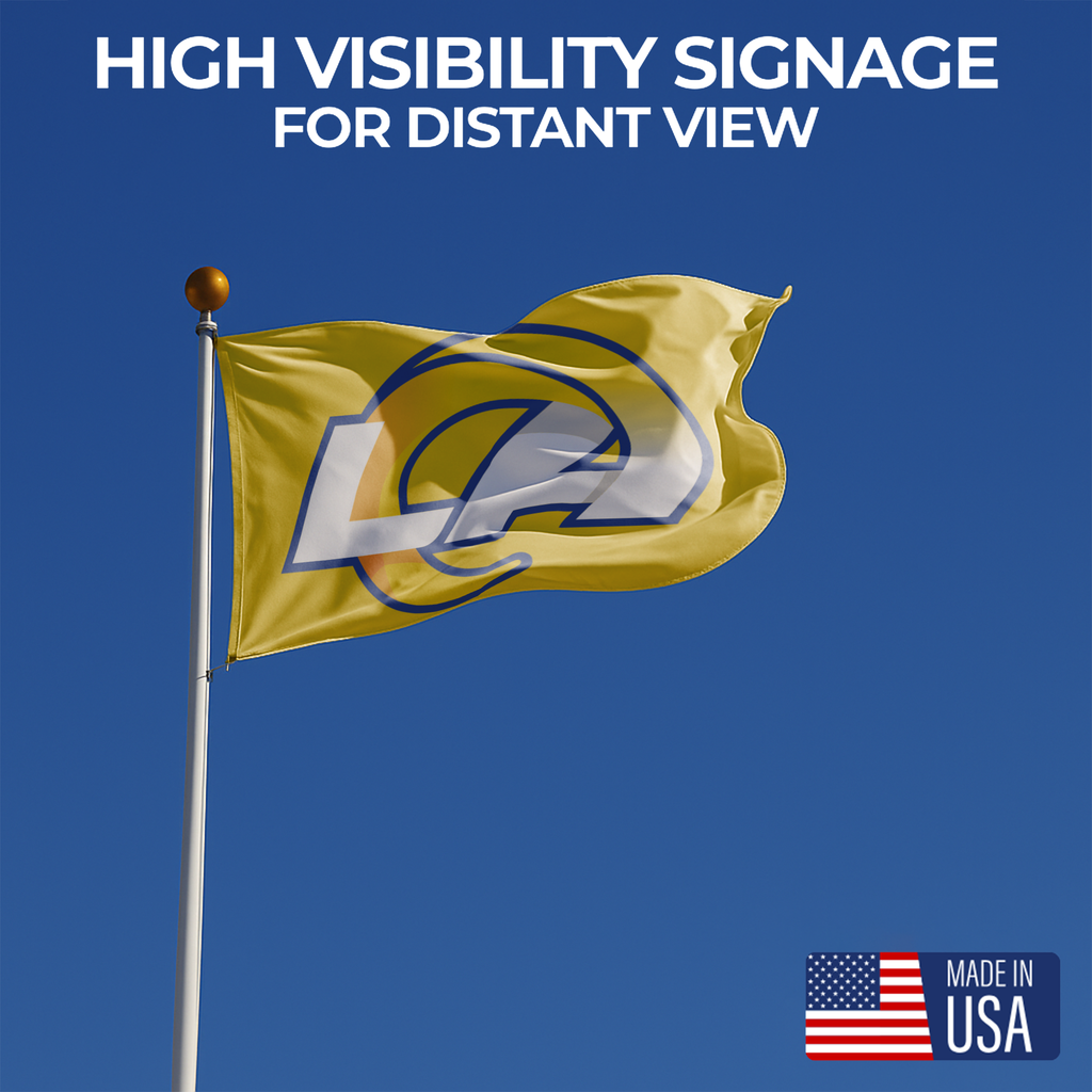 LOS ANGELES RAMS FLAG