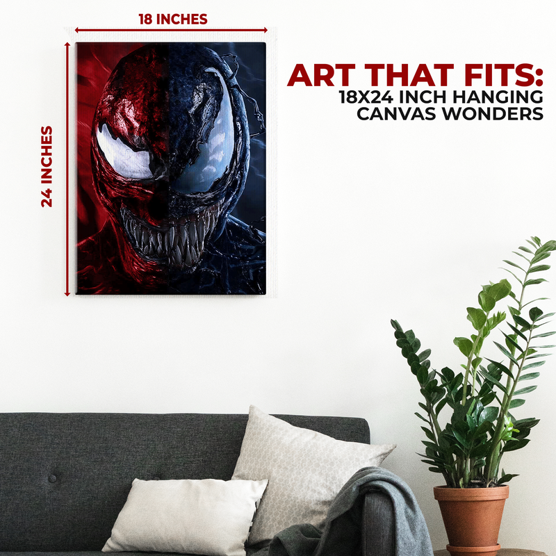 VENOM & CARNAGE WALL CANVAS