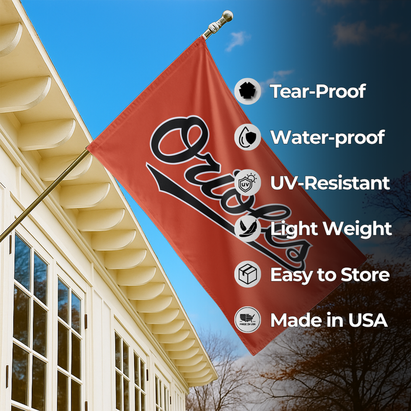 BALTIMORE ORIOLES FLAG