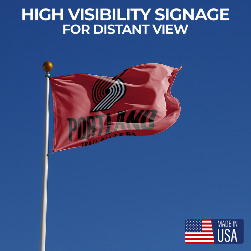 PORTLAND TRAIL BLAZERS FLAG