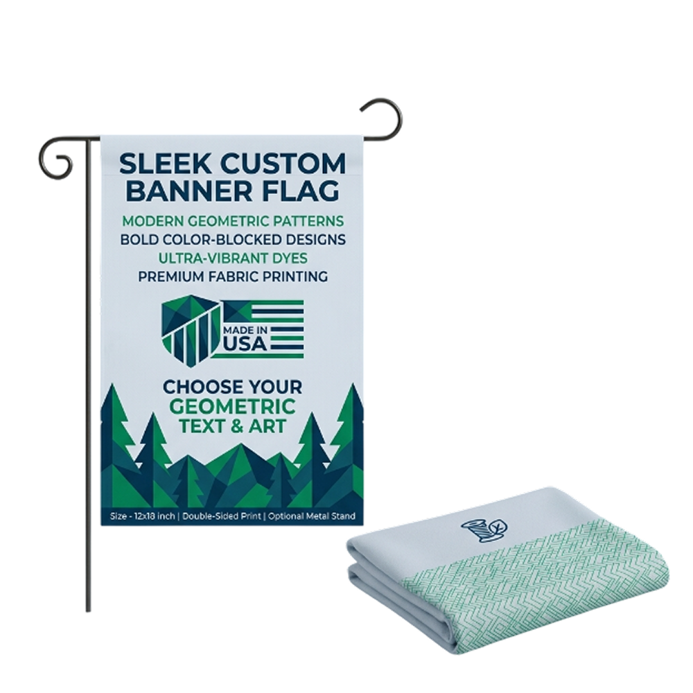 DC Custom Garden Flag with Stand, Double Sided custom yard flag