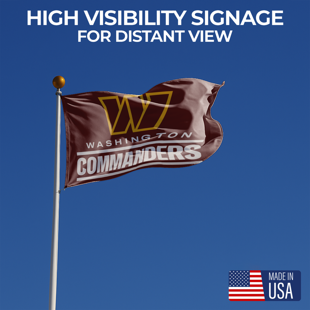 WASHINGTON COMMANDERS FLAG