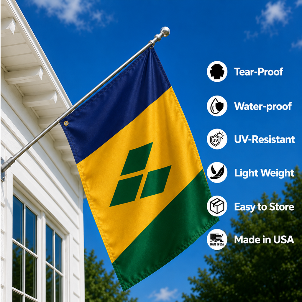 SAINT VINCENT & THE GRENADINES FLAG