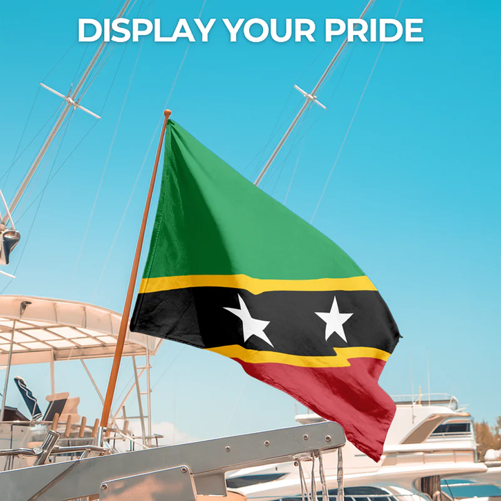 SAINT KITTS & NEVIS FLAG