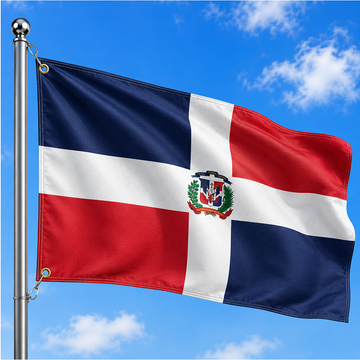 DOMINICAN REPUBLIC FLAG