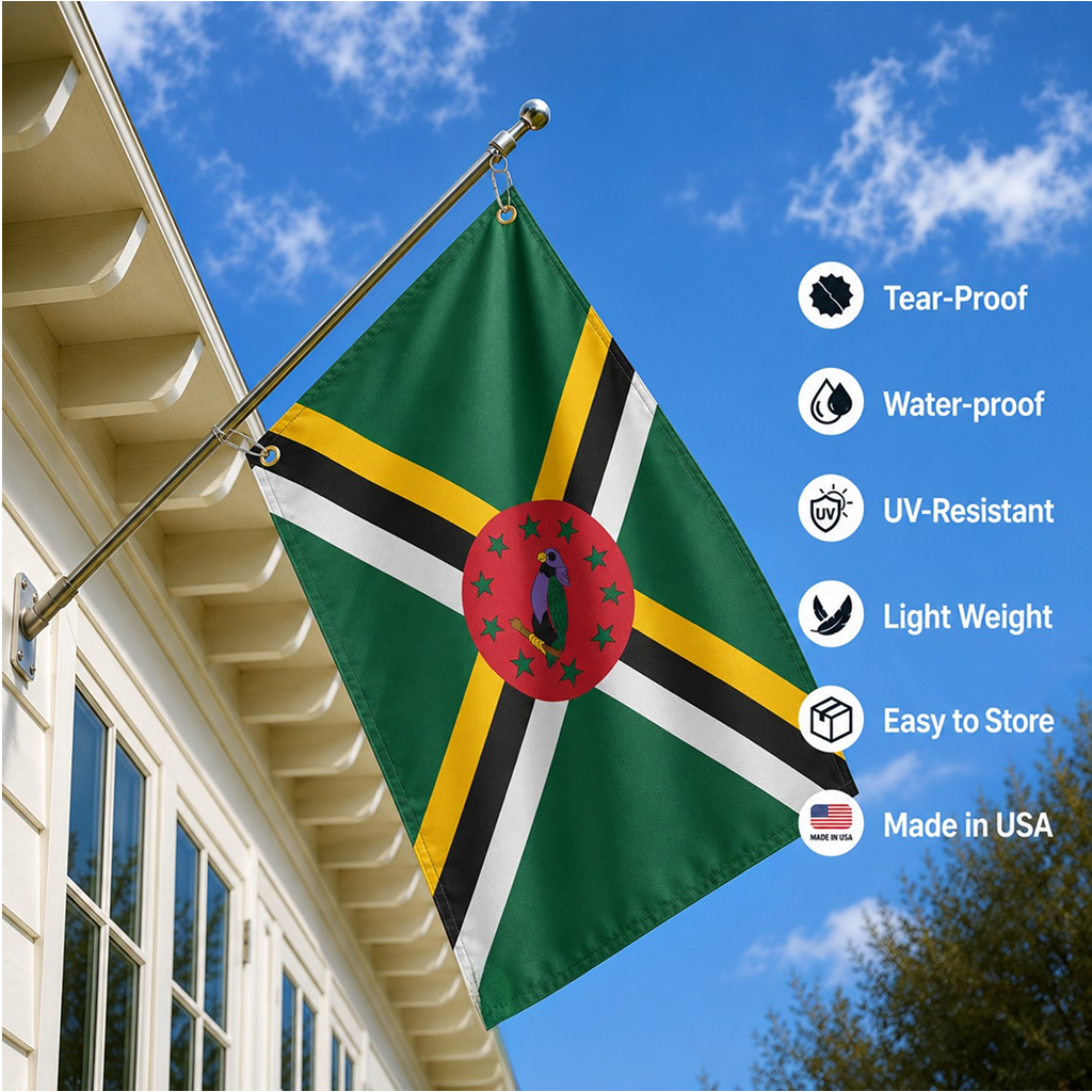 DOMINICA FLAG