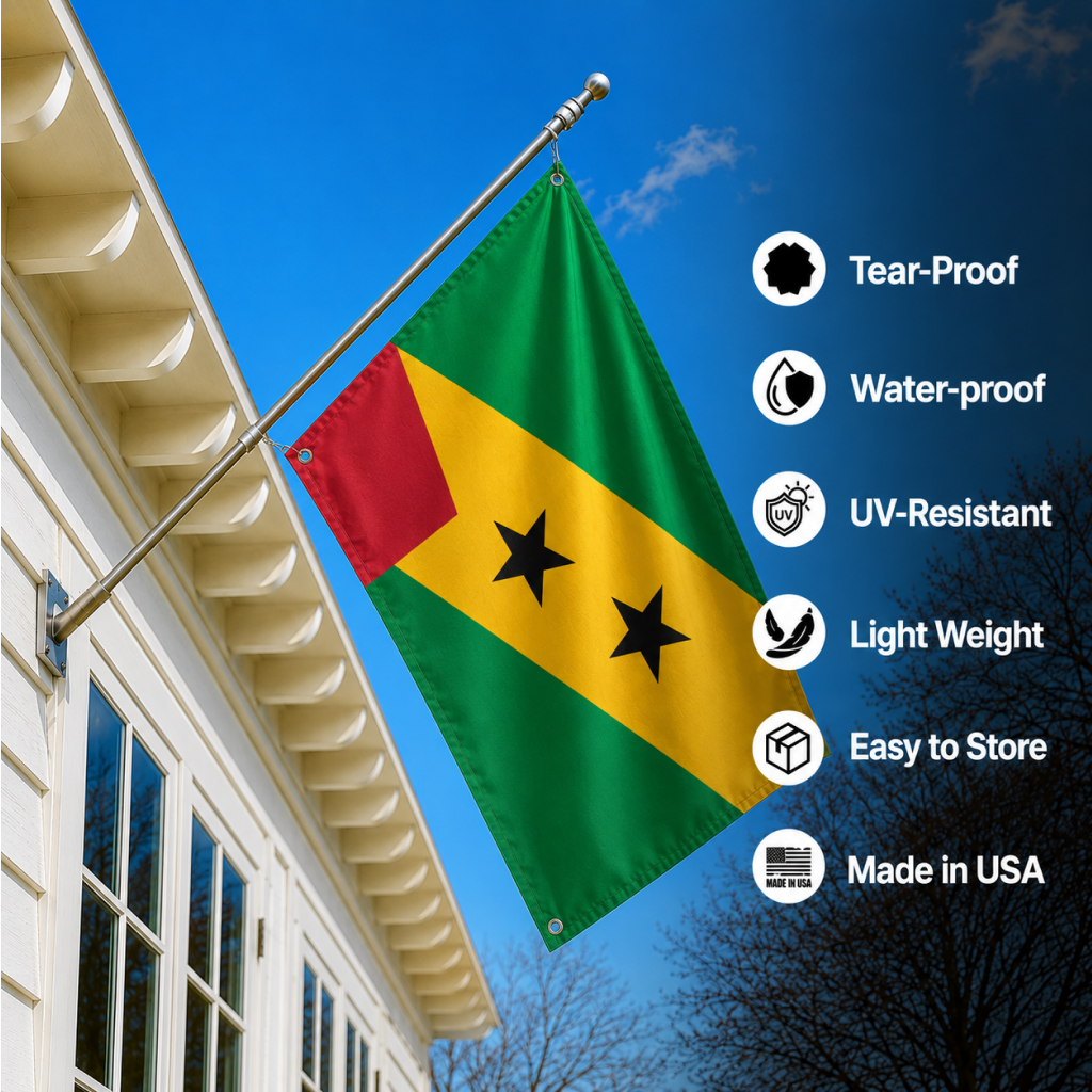 SAO TOME & PRINCIPE FLAG