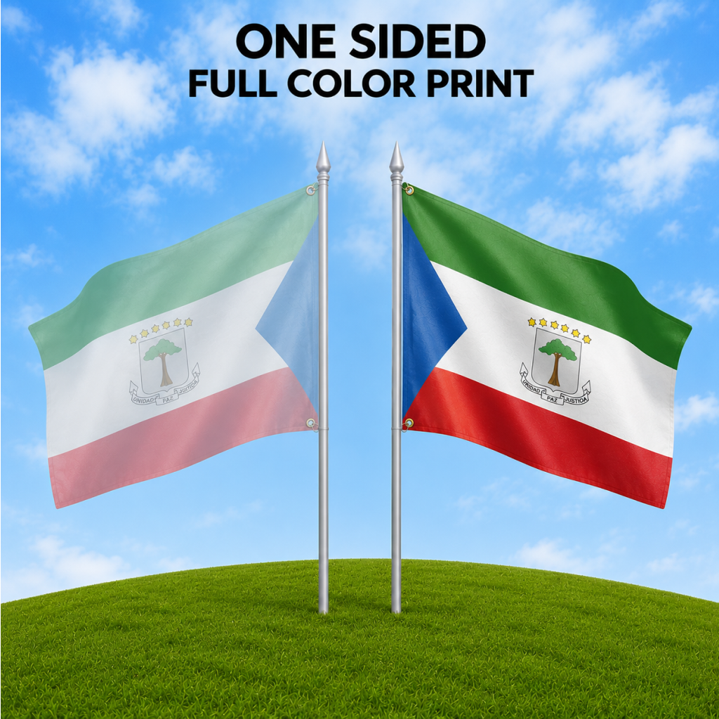 EQUATORIAL GUINEA FLAG