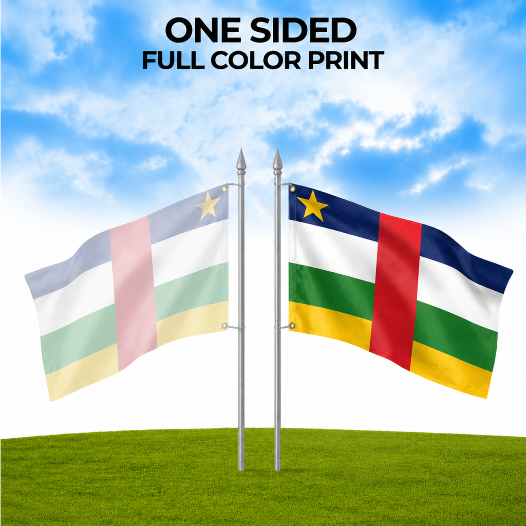 CENTRAL AFRICAN REPUBLIC FLAG