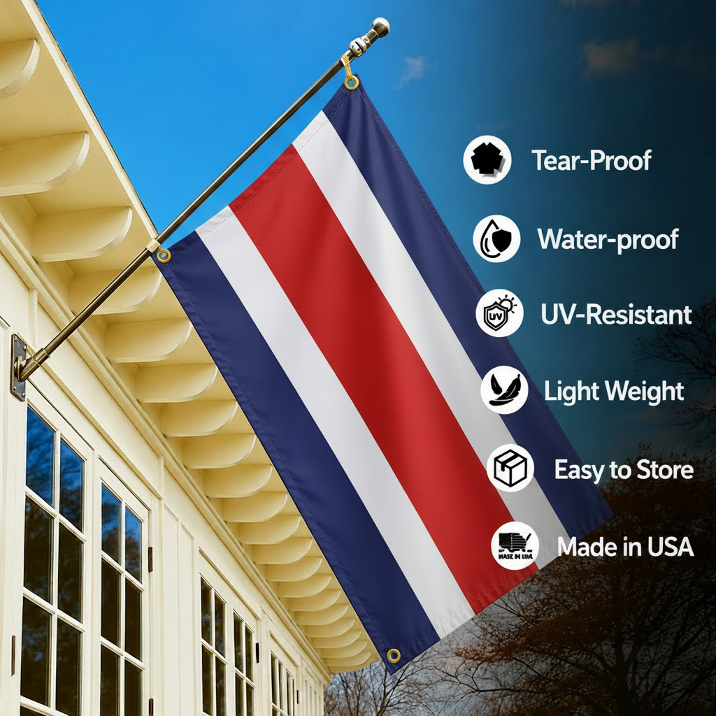 COSTA RICA FLAG