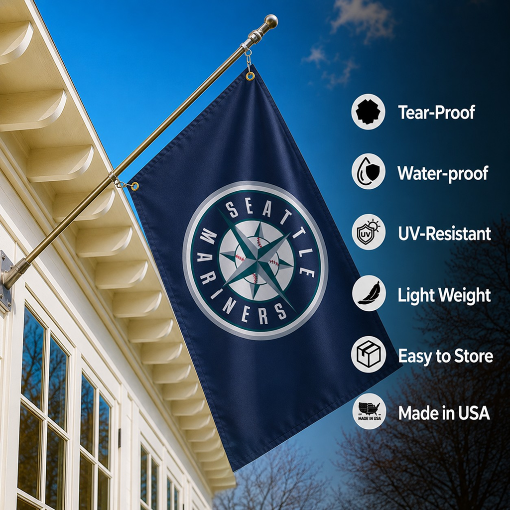 SEATTLE MARINERS FLAG