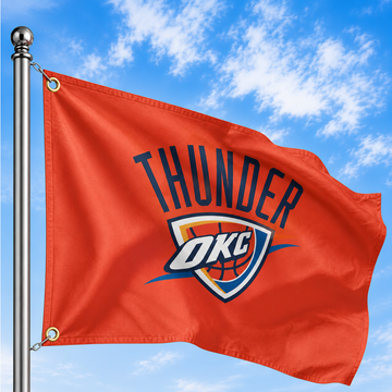 OKLAHOMA CITY THUNDER FLAG