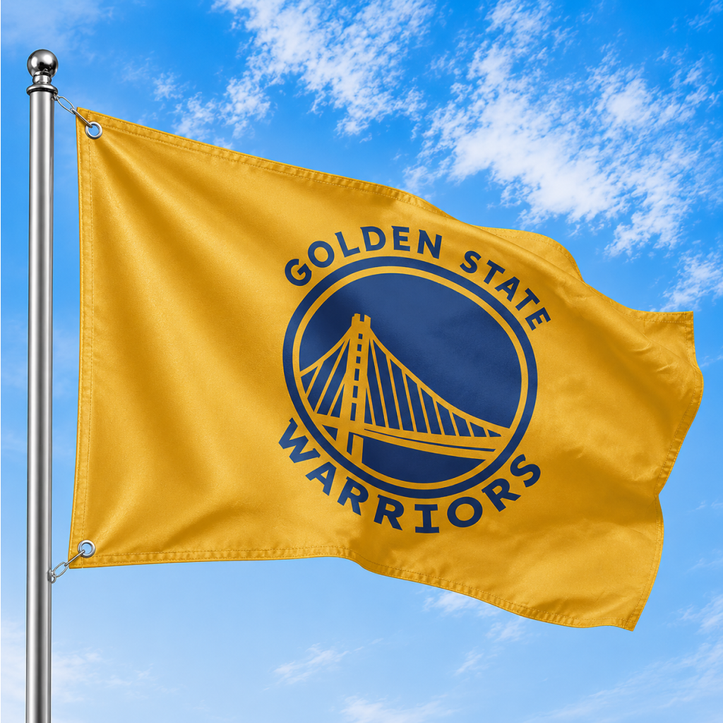 GOLDEN STATE WARRIORS FLAG