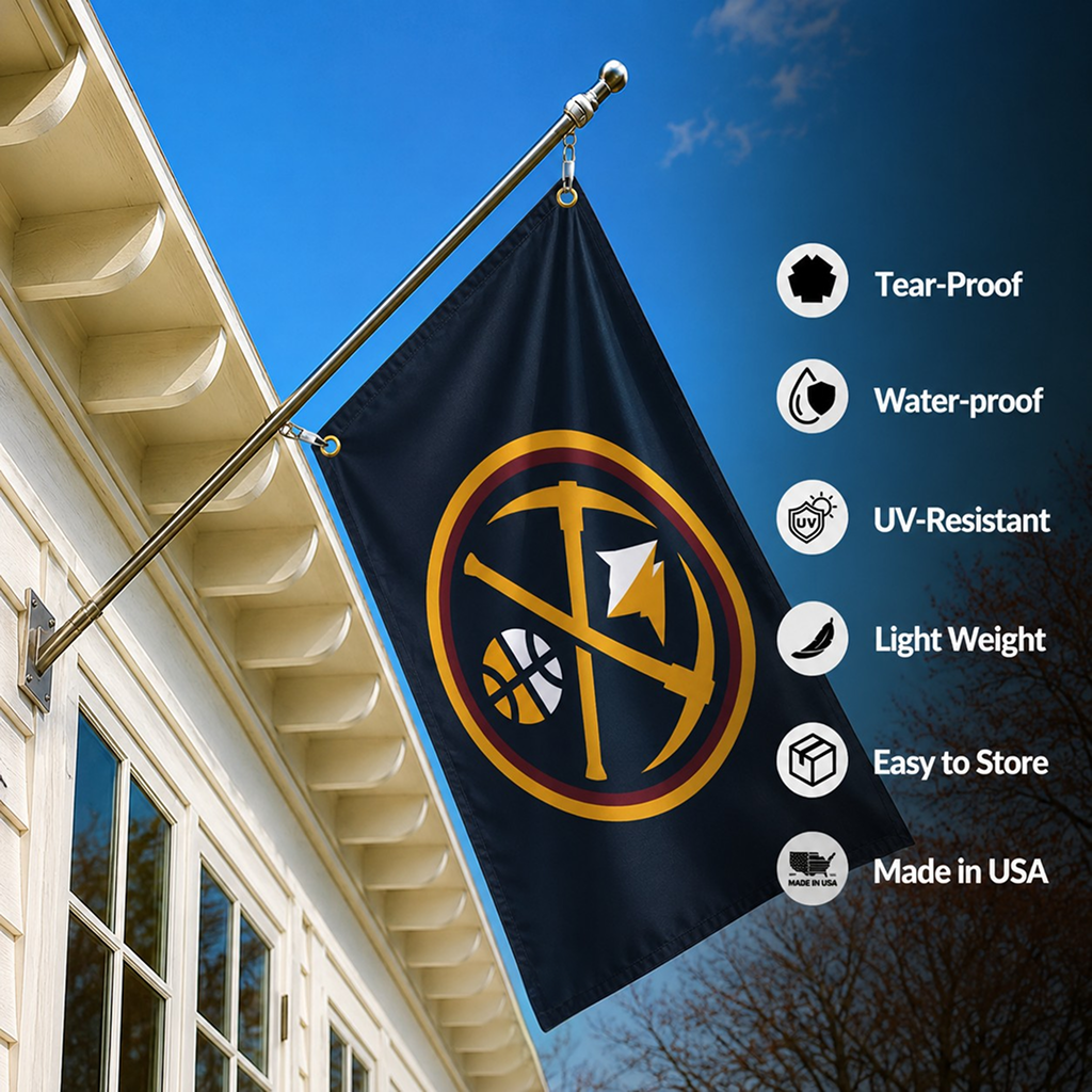 DENVER NUGGETS FLAG