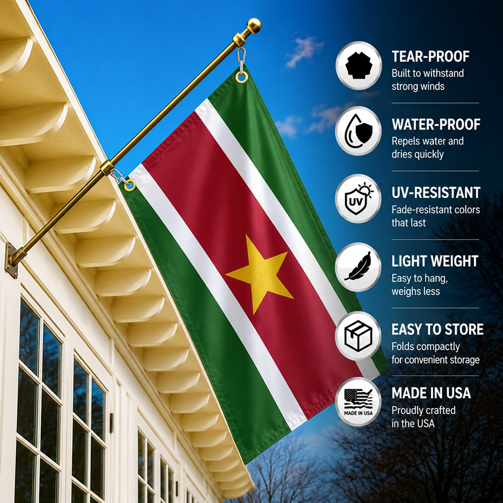 SURINAME FLAG