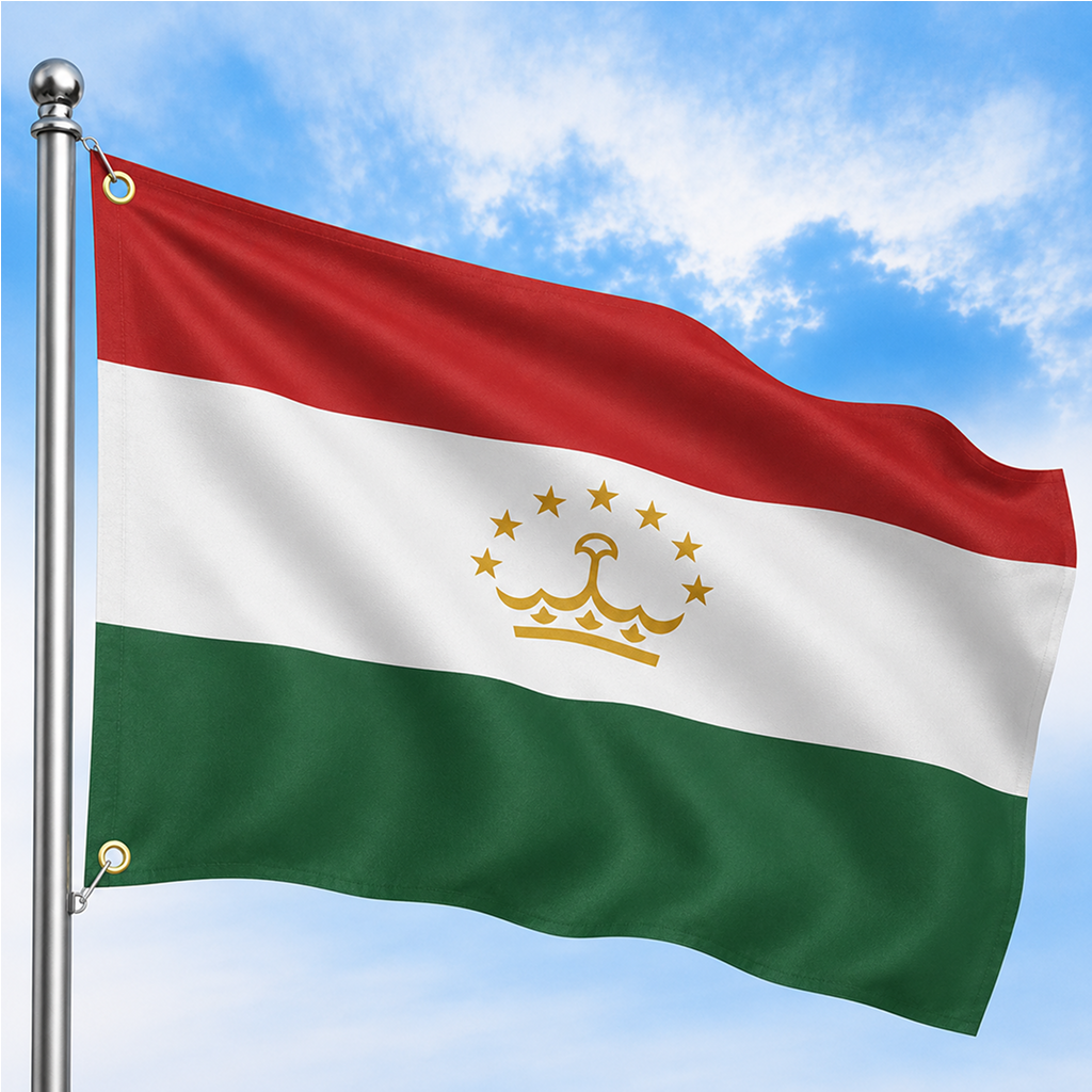 TAJIKISTAN FLAG