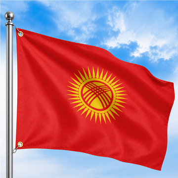 KYRGYZSTAN FLAG