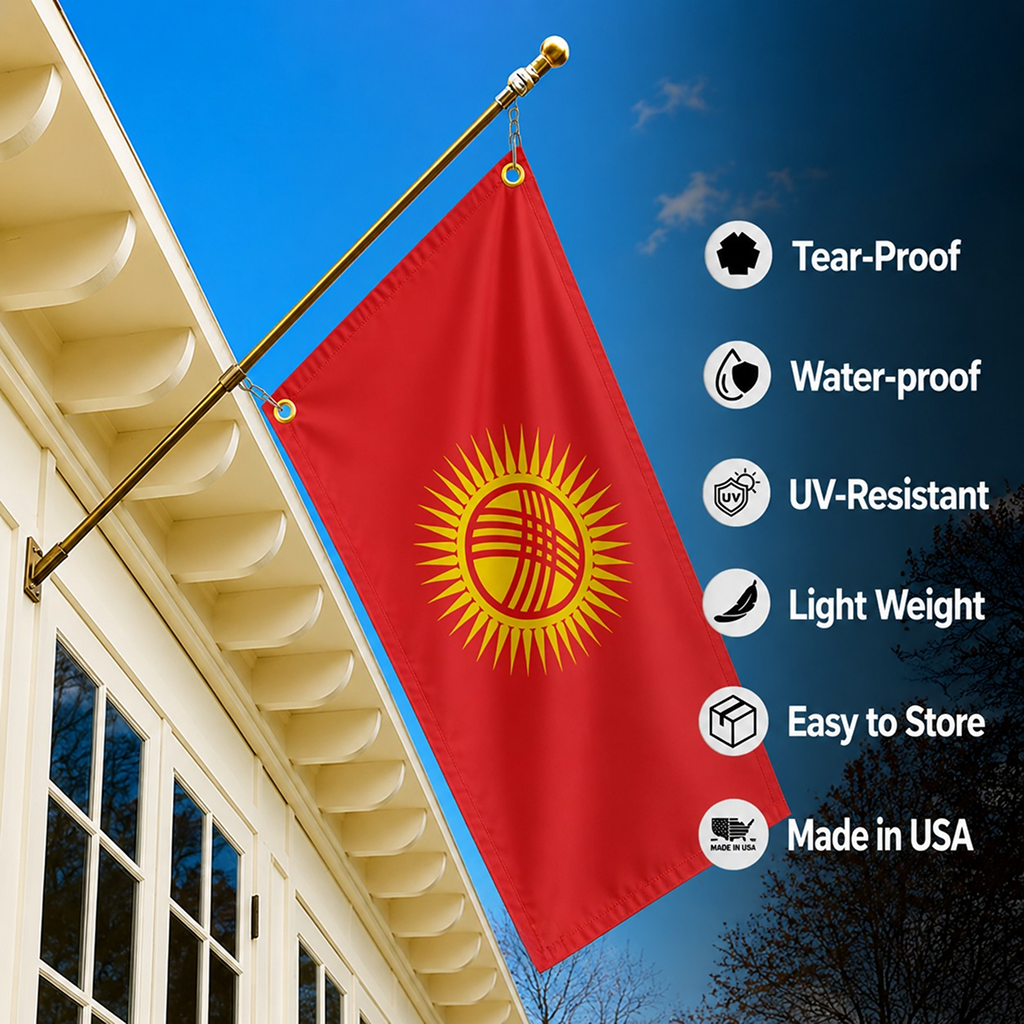KYRGYZSTAN FLAG