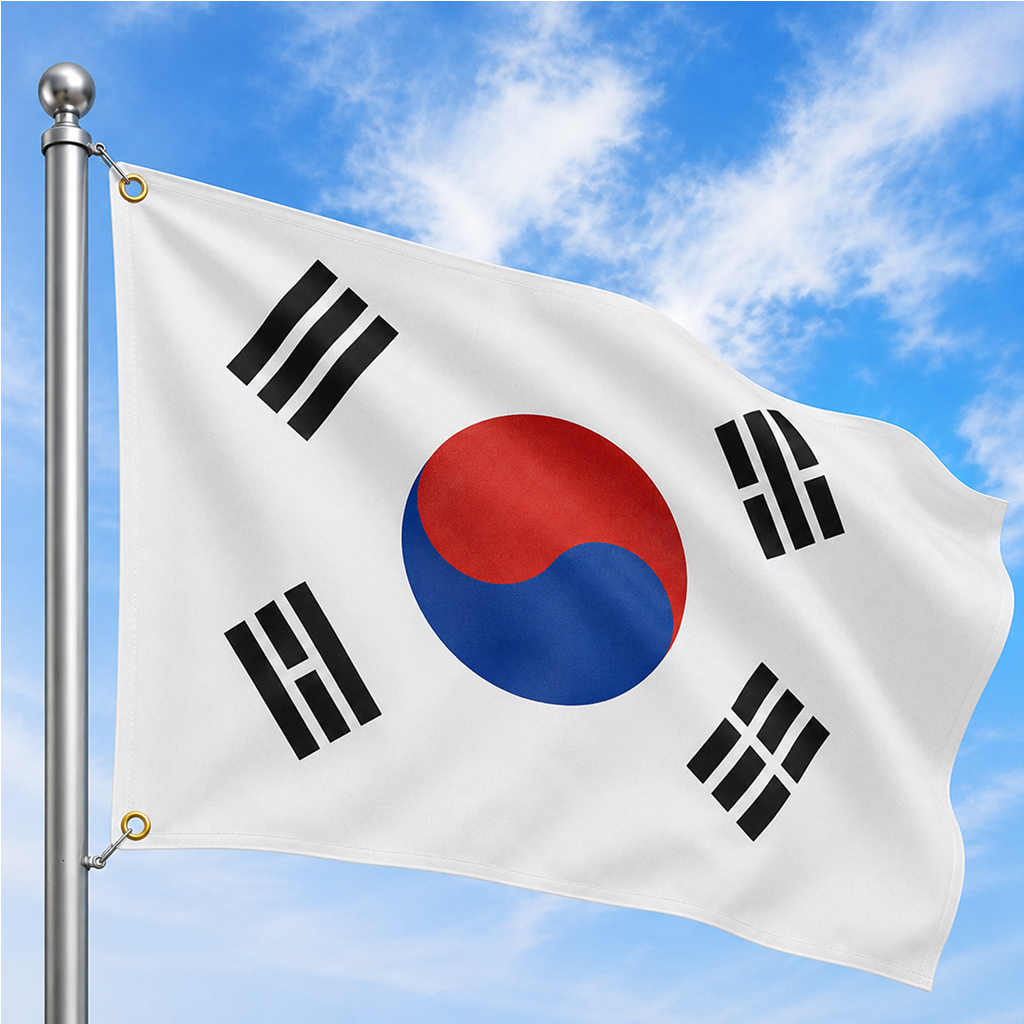 SOUTH KOREA FLAG