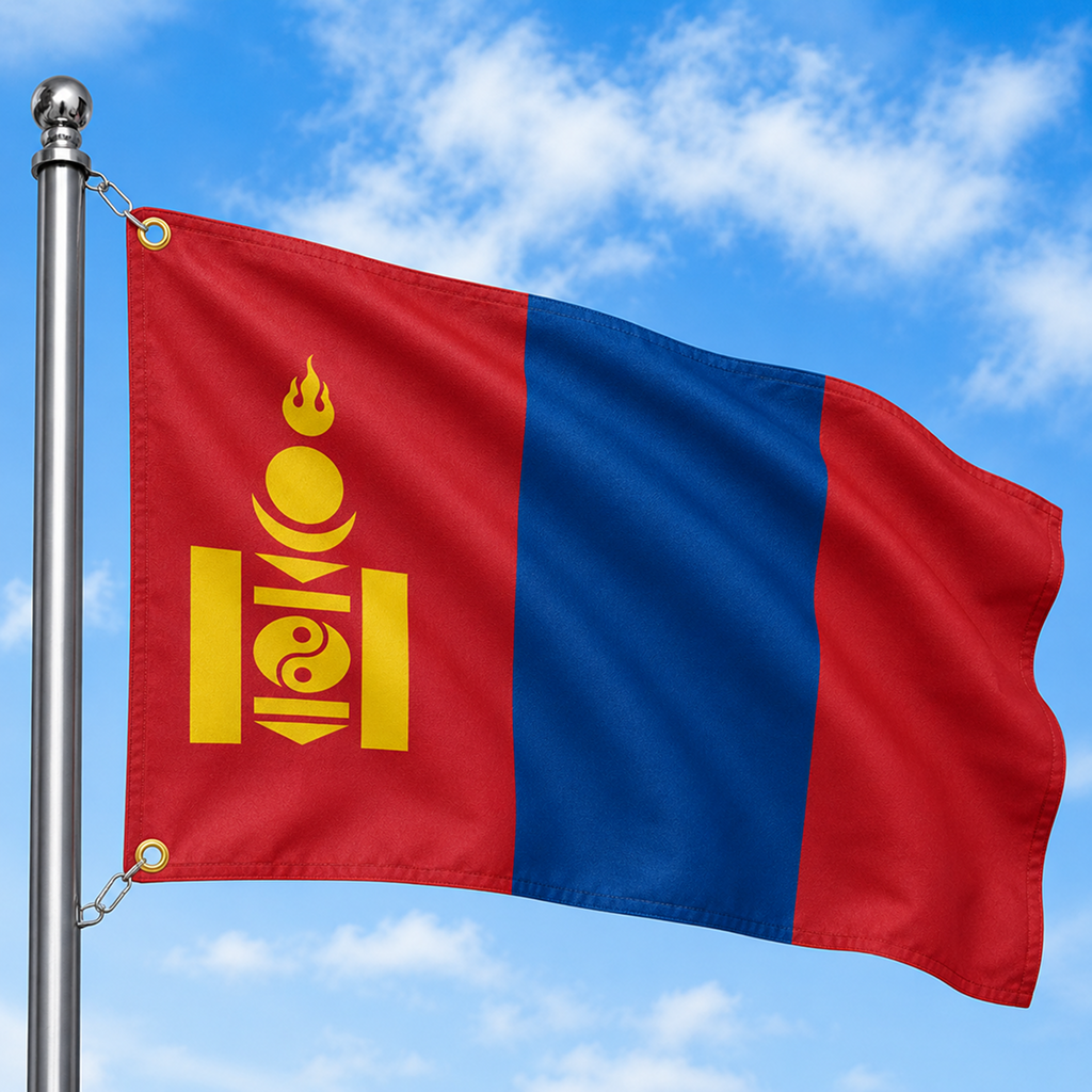 MONGOLIA FLAG
