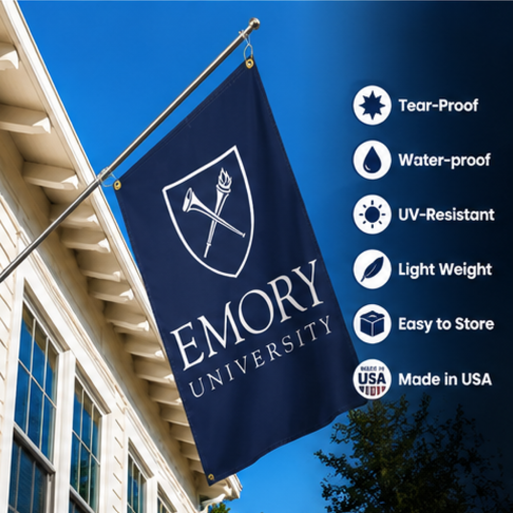 EMORY UNIVERSITY FLAG