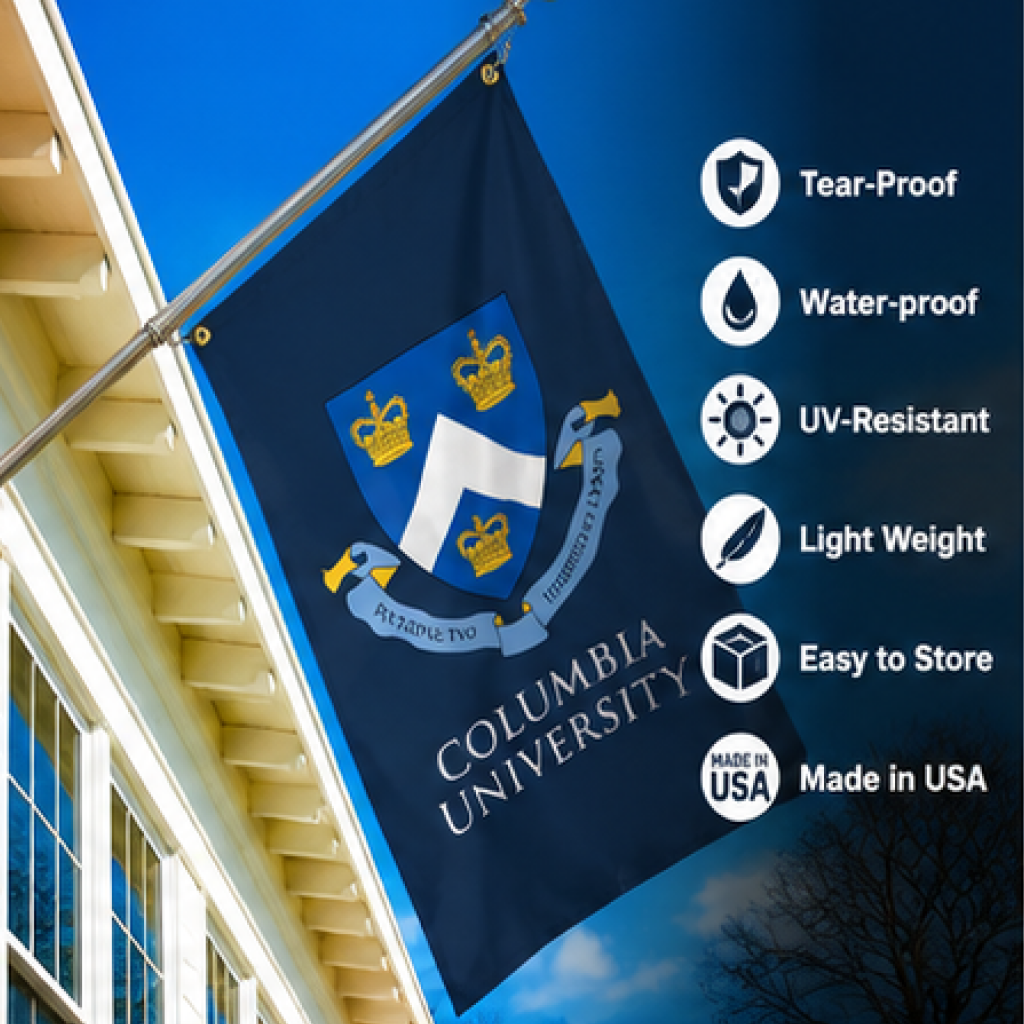 COLUMBIA UNIVERSITY FLAG