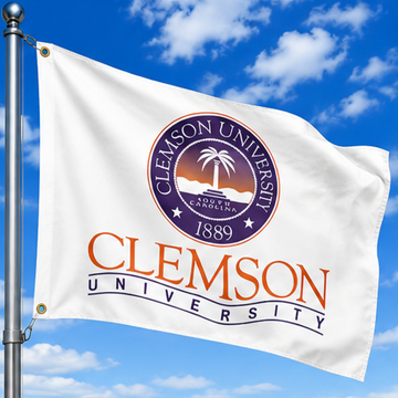 CLEMSON UNIVERSITY FLAG