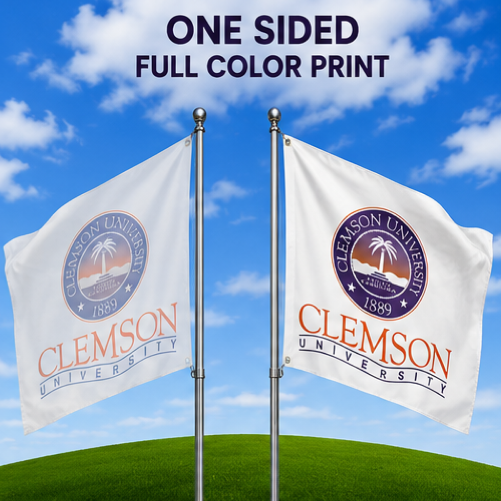 CLEMSON UNIVERSITY FLAG