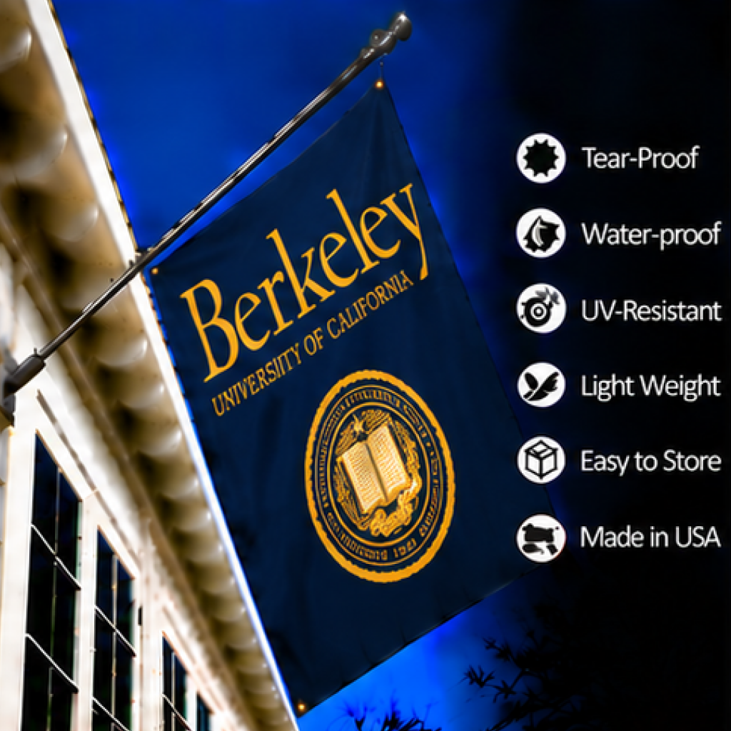 UNIVERSITY OF CALIFORNIA BERKELEY FLAG