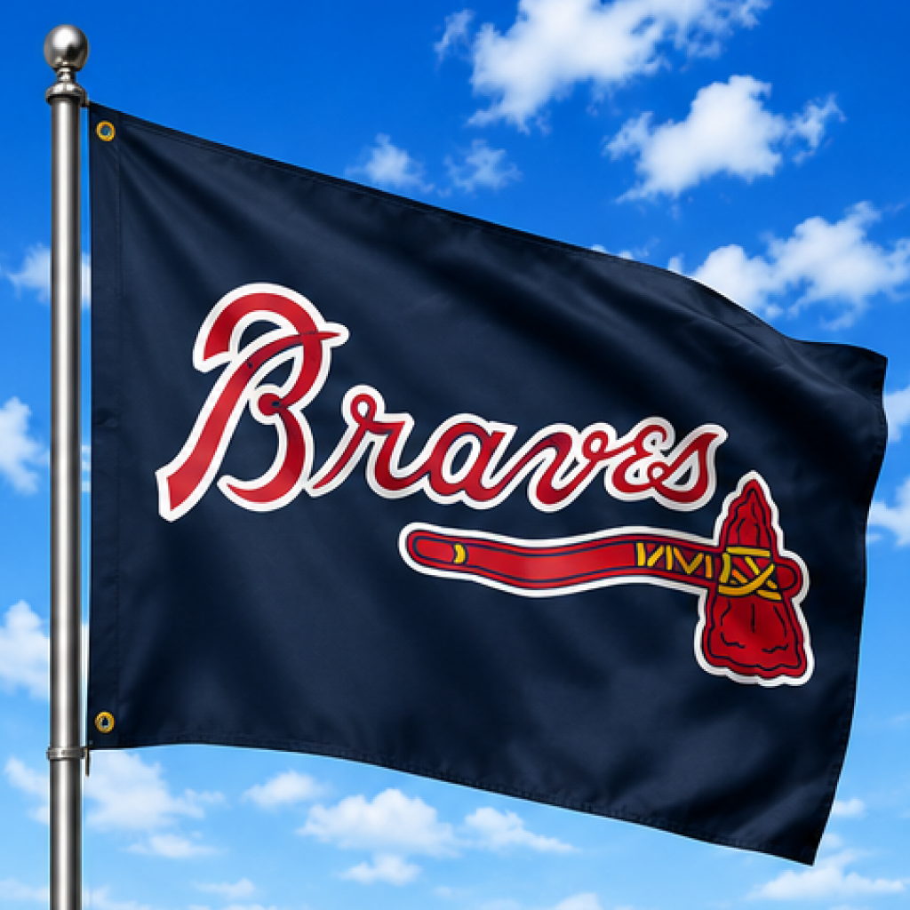 ATLANTA BRAVES FLAG