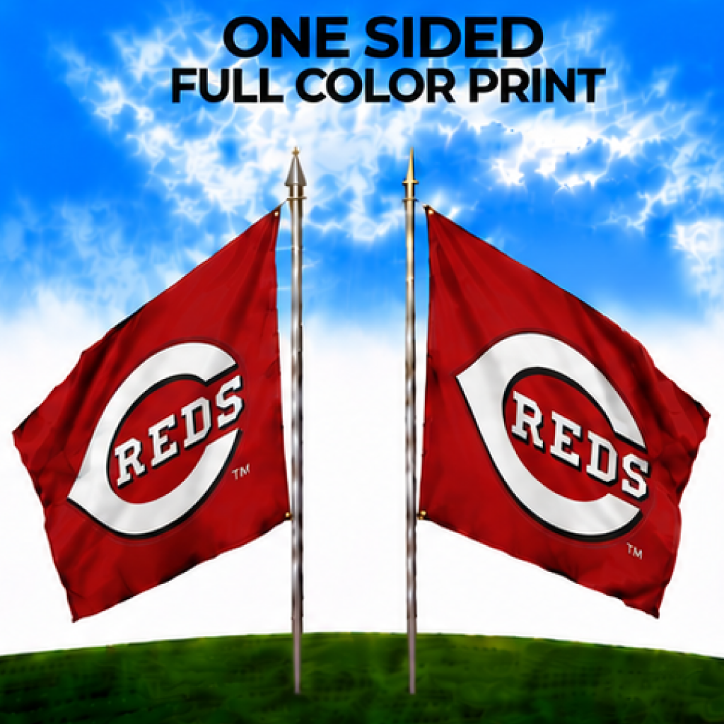 CINCINNATI REDS FLAG