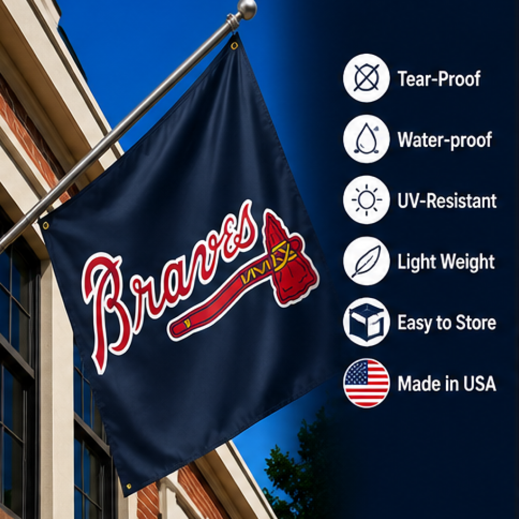 ATLANTA BRAVES FLAG