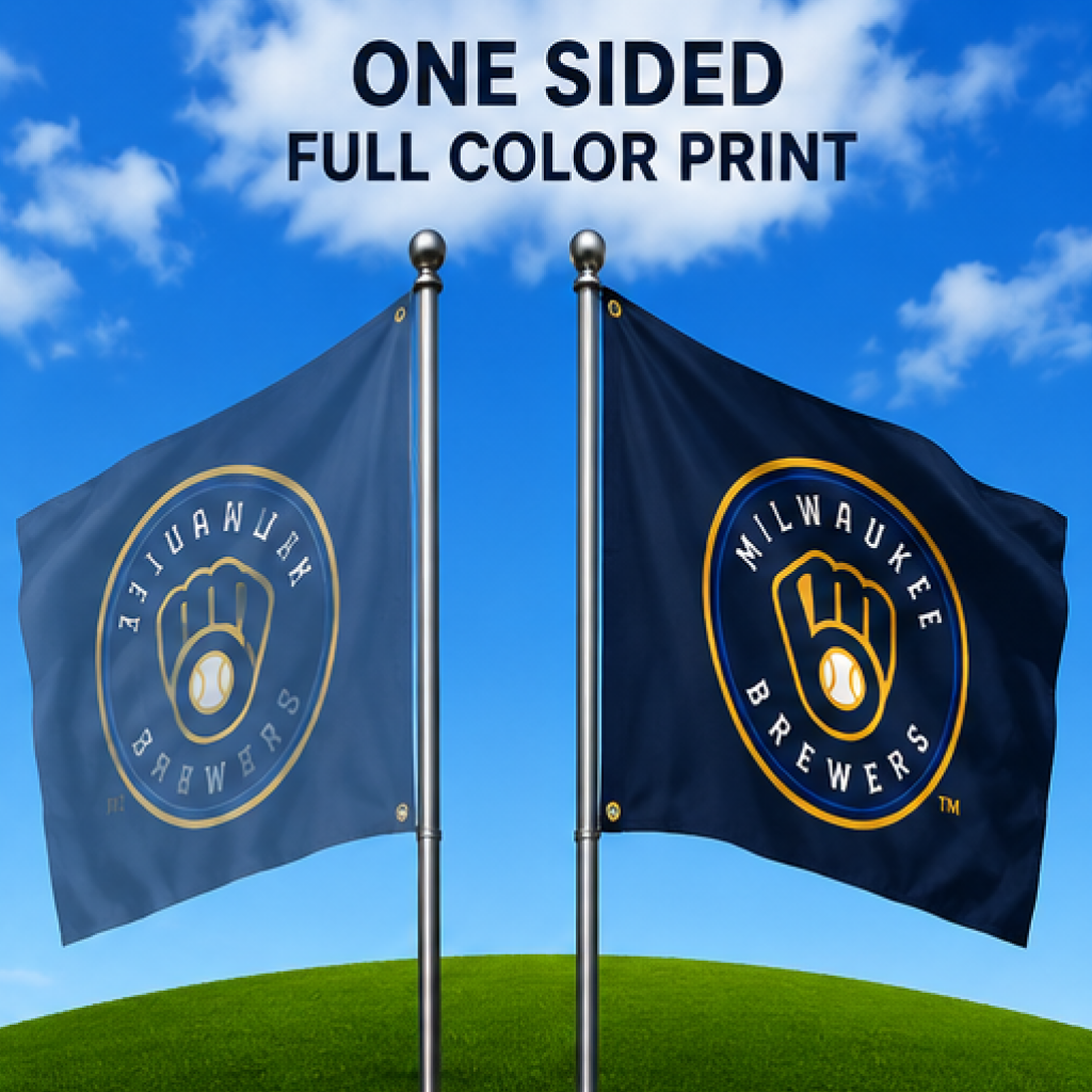 MILWAUKEE BREWERS FLAG