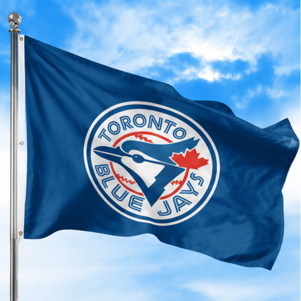 TORONTO BLUE JAYS FLAG